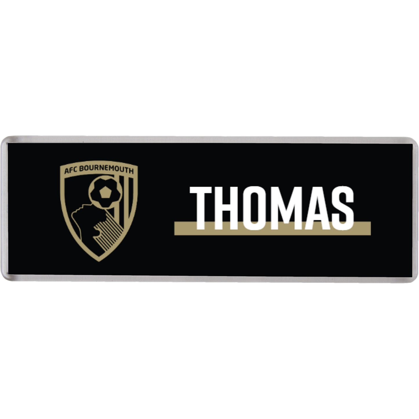Personalised Fridge Magnet - Gold Crest