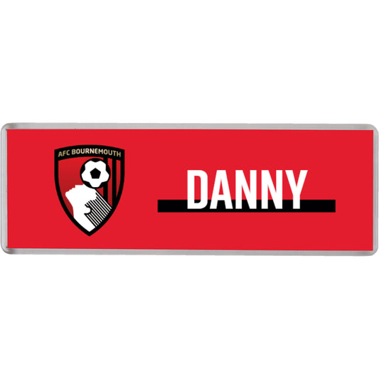 Personalised Fridge Magnet - Red Crest