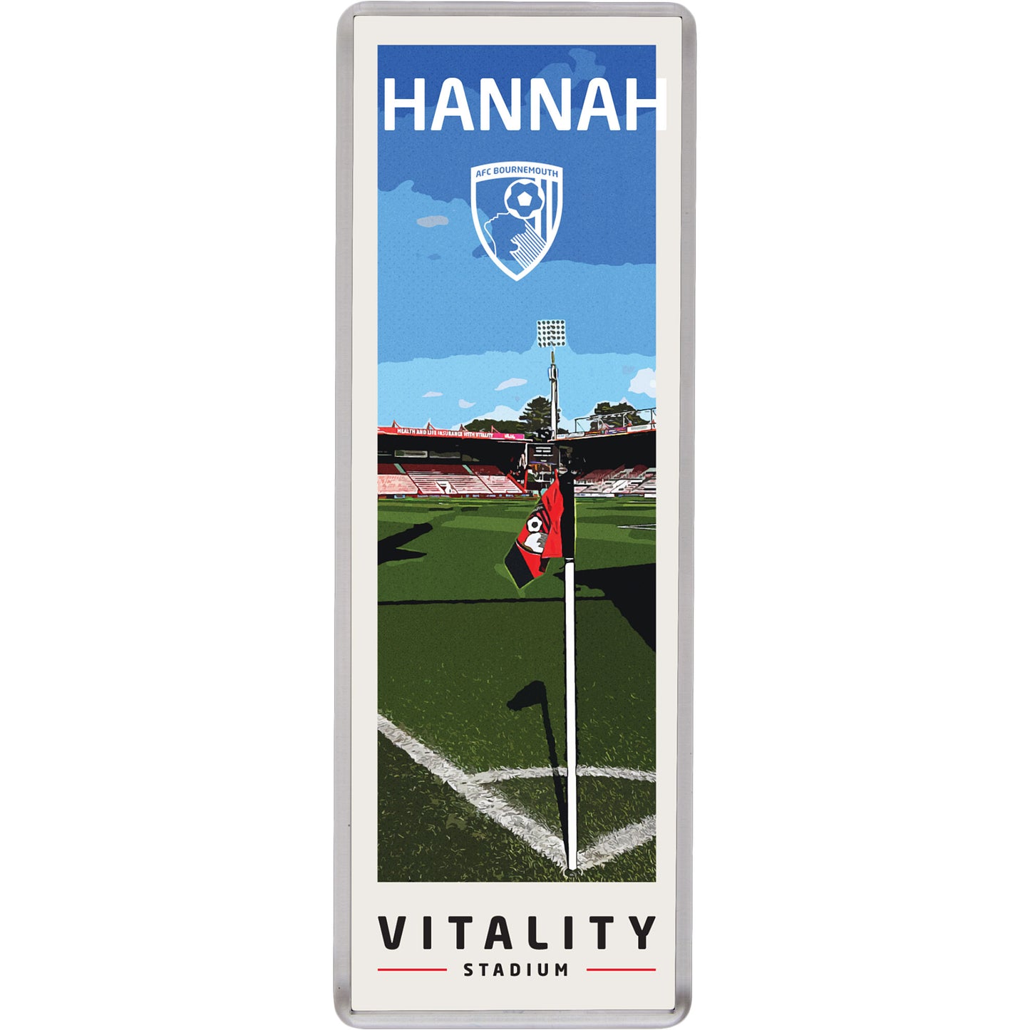 Personalised Fridge Magnet - Daytime Pitch