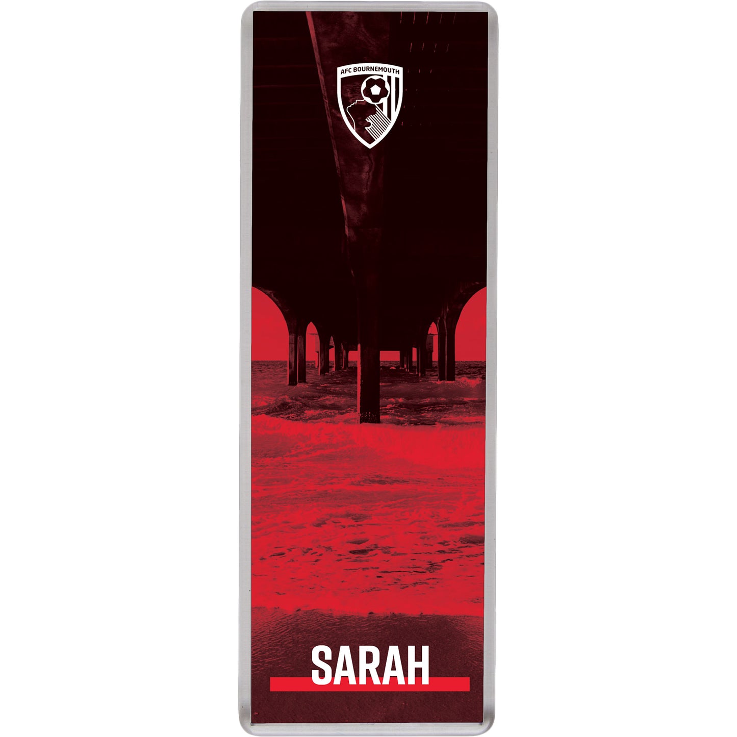 Personalised Fridge Magnet - Red Pier