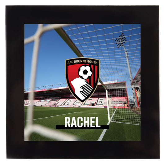 Personalised Glass Coaster - Daytime Goal