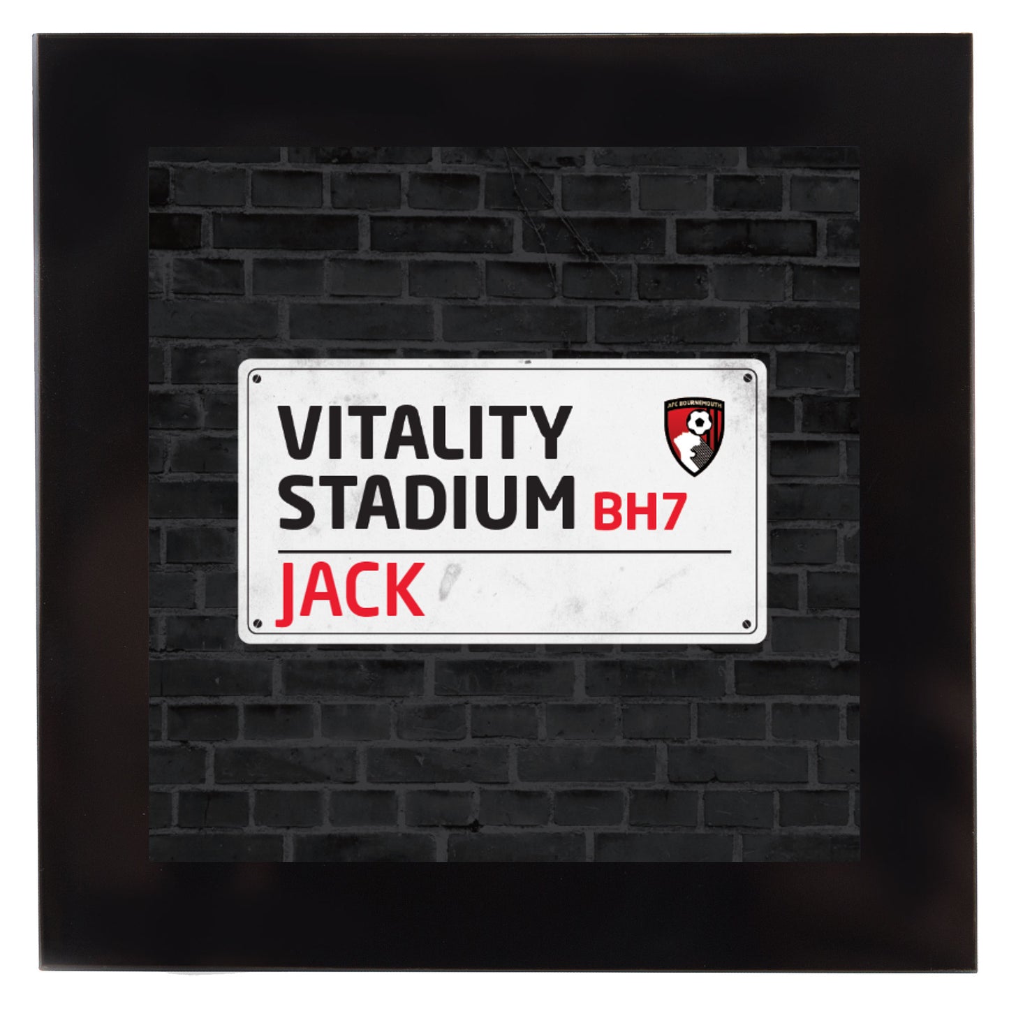 Personalised Glass Coaster - Street Sign