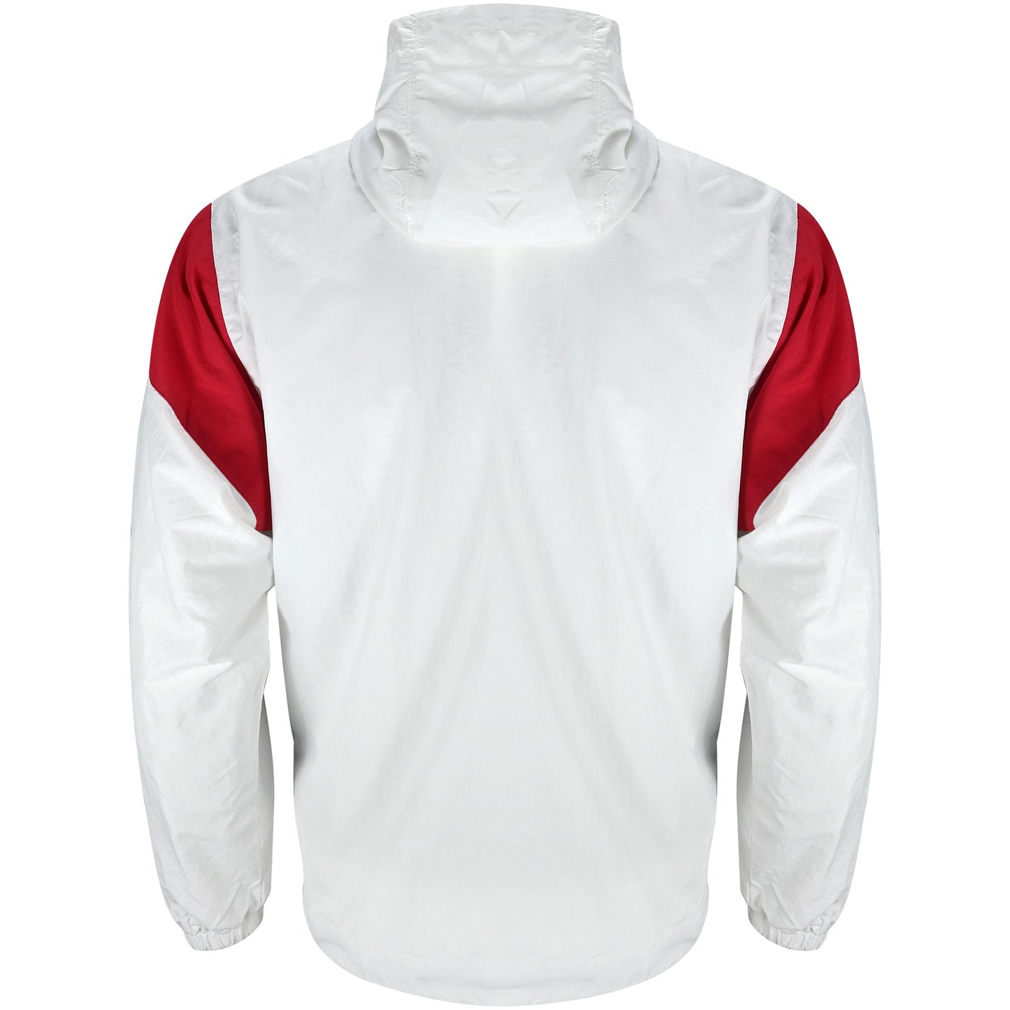 Premium Cherries Windbreaker Anorak - White / Black / Red