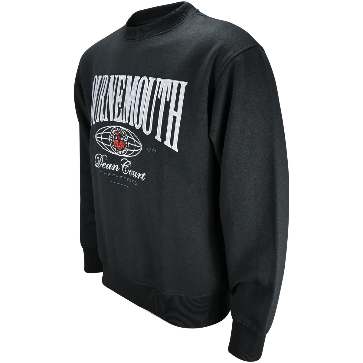Premium Cherries Crew Sweat - Charcoal
