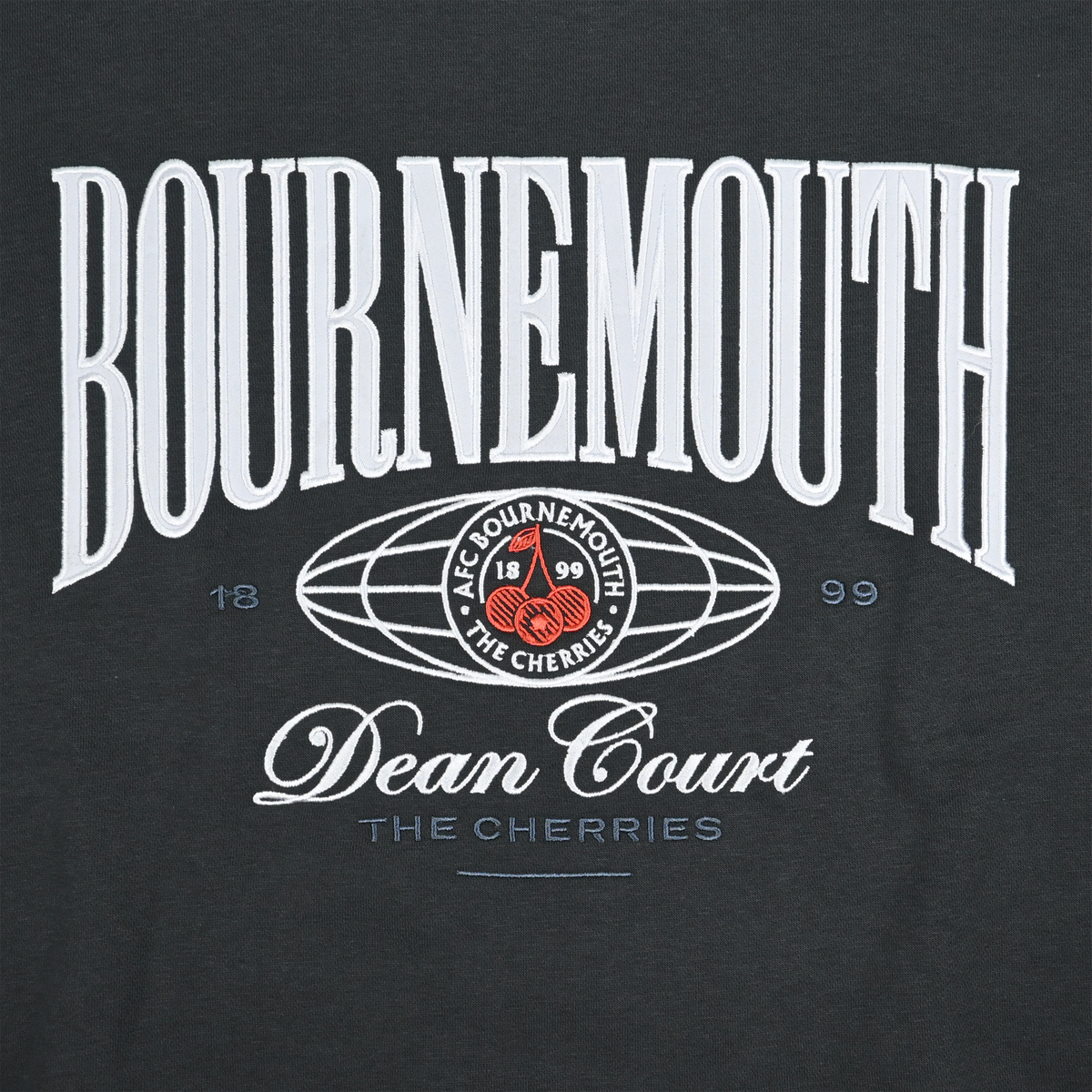 Premium Cherries Crew Sweat - Charcoal