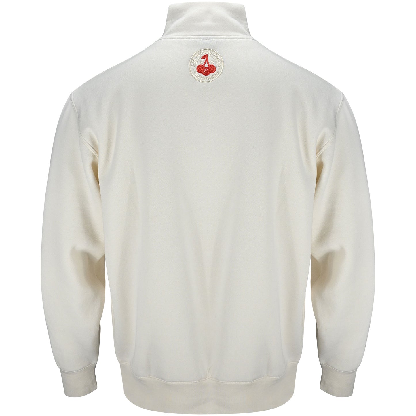 Premium Cherries 1/2 Zip Top - Off White