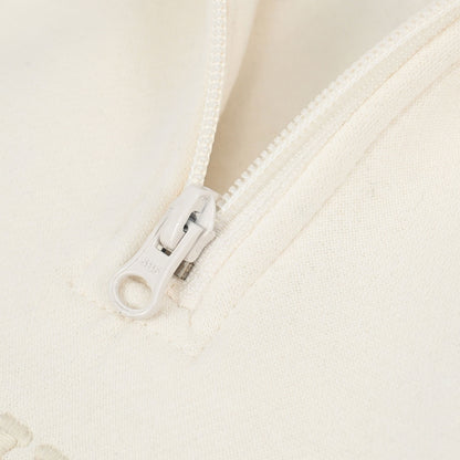 Premium Cherries 1/2 Zip Top - Off White