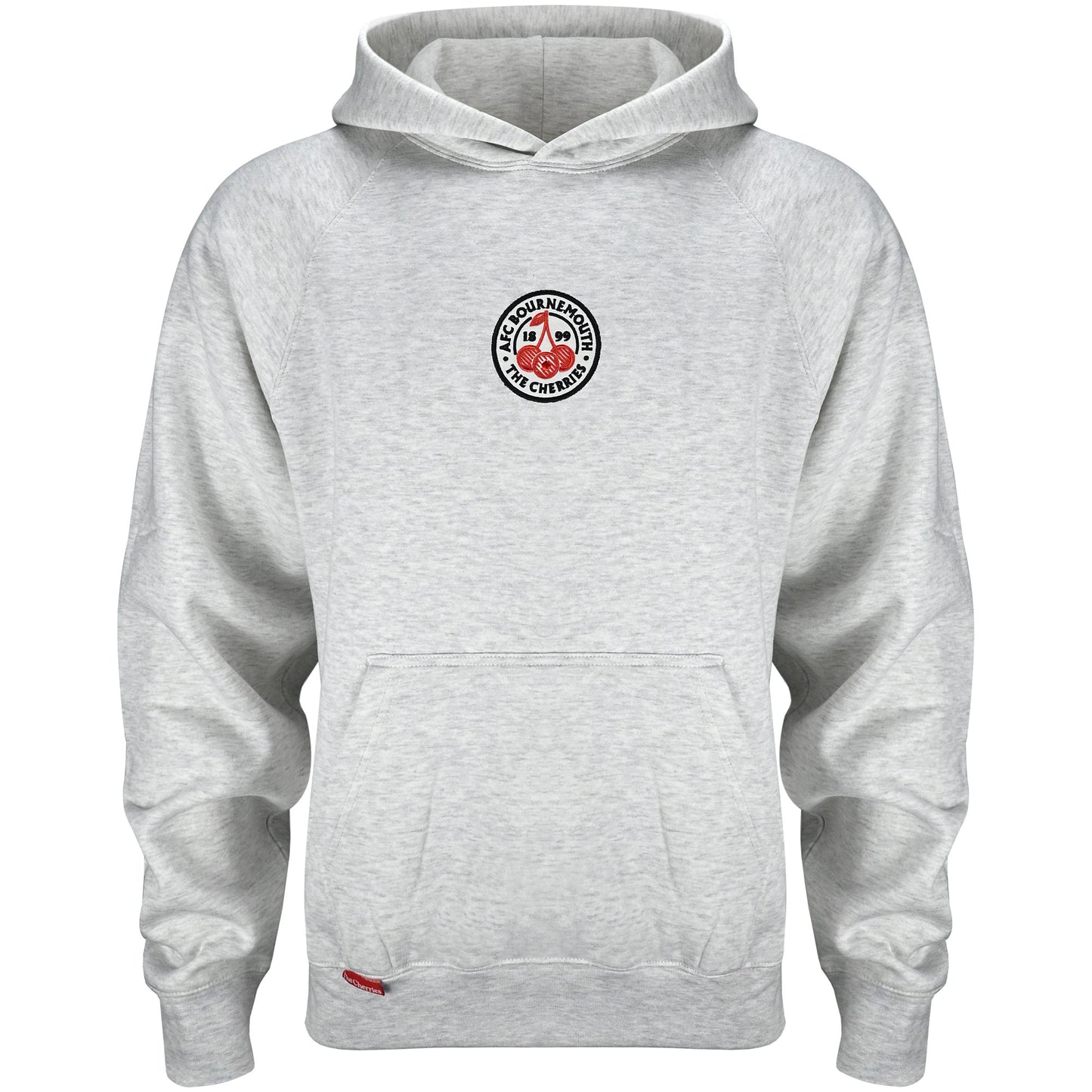 Premium Cherries Oversized Hood - Grey Marl
