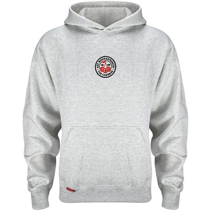 Premium Cherries Oversized Hood - Grey Marl