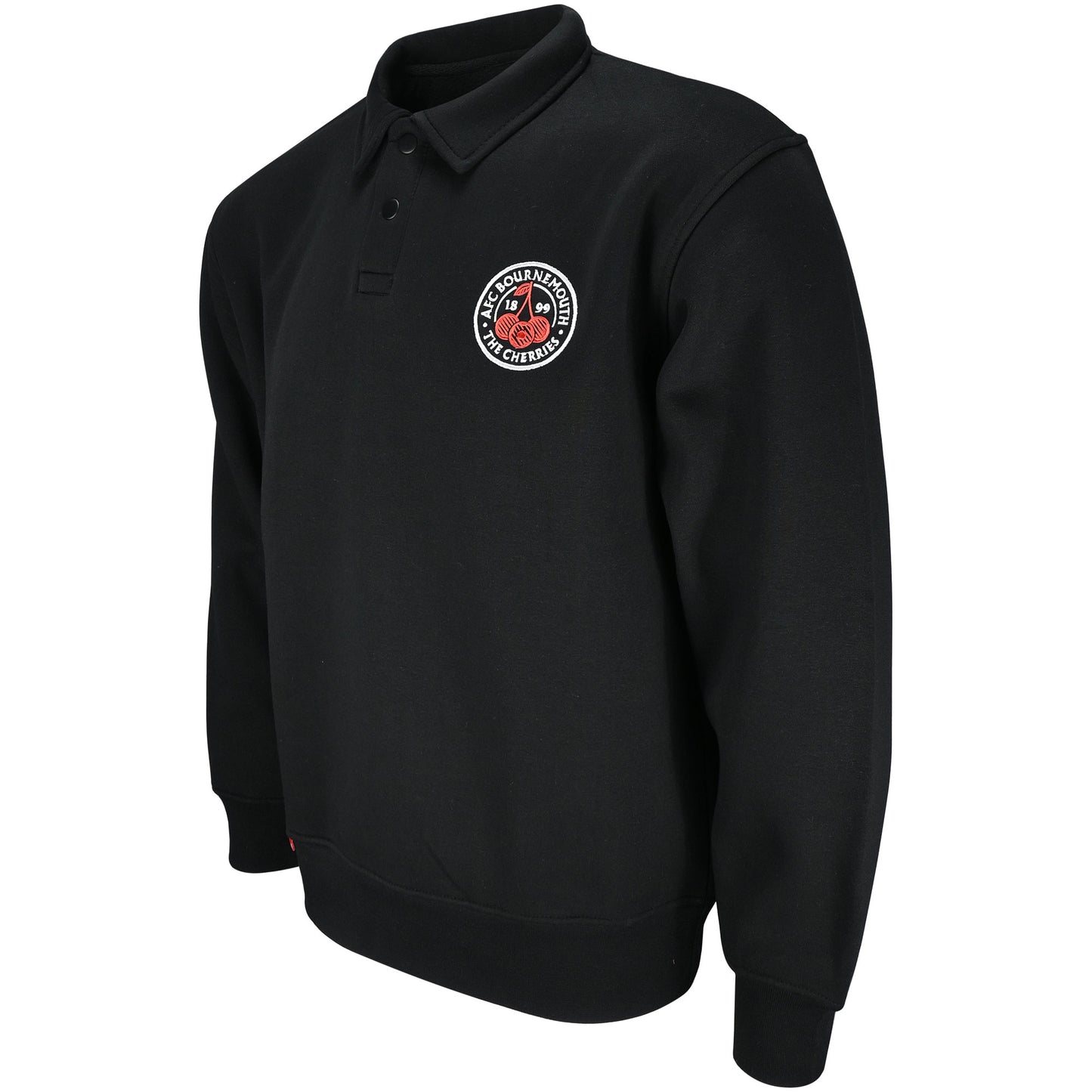 Premium Cherries Relaxed Sweat - Black
