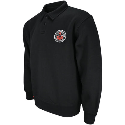 Premium Cherries Relaxed Sweat - Black