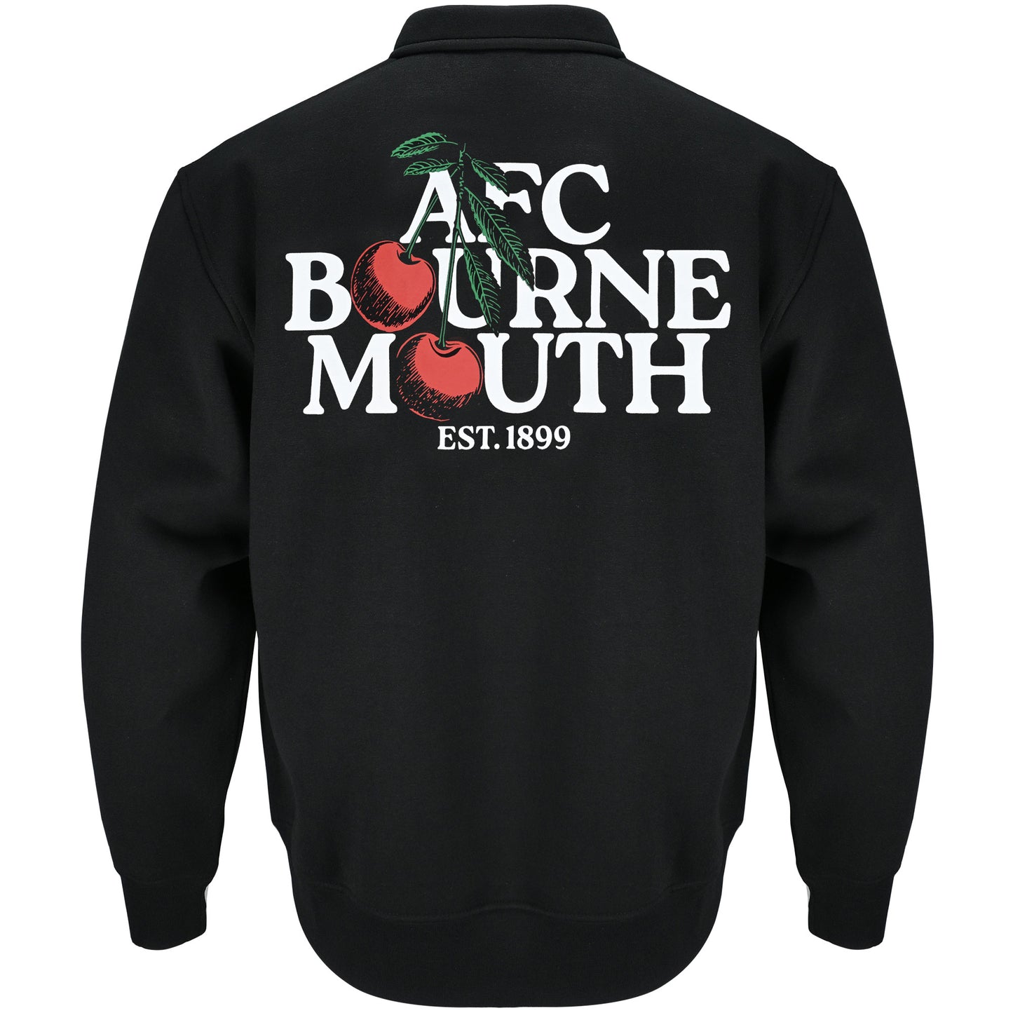 Premium Cherries Relaxed Sweat - Black