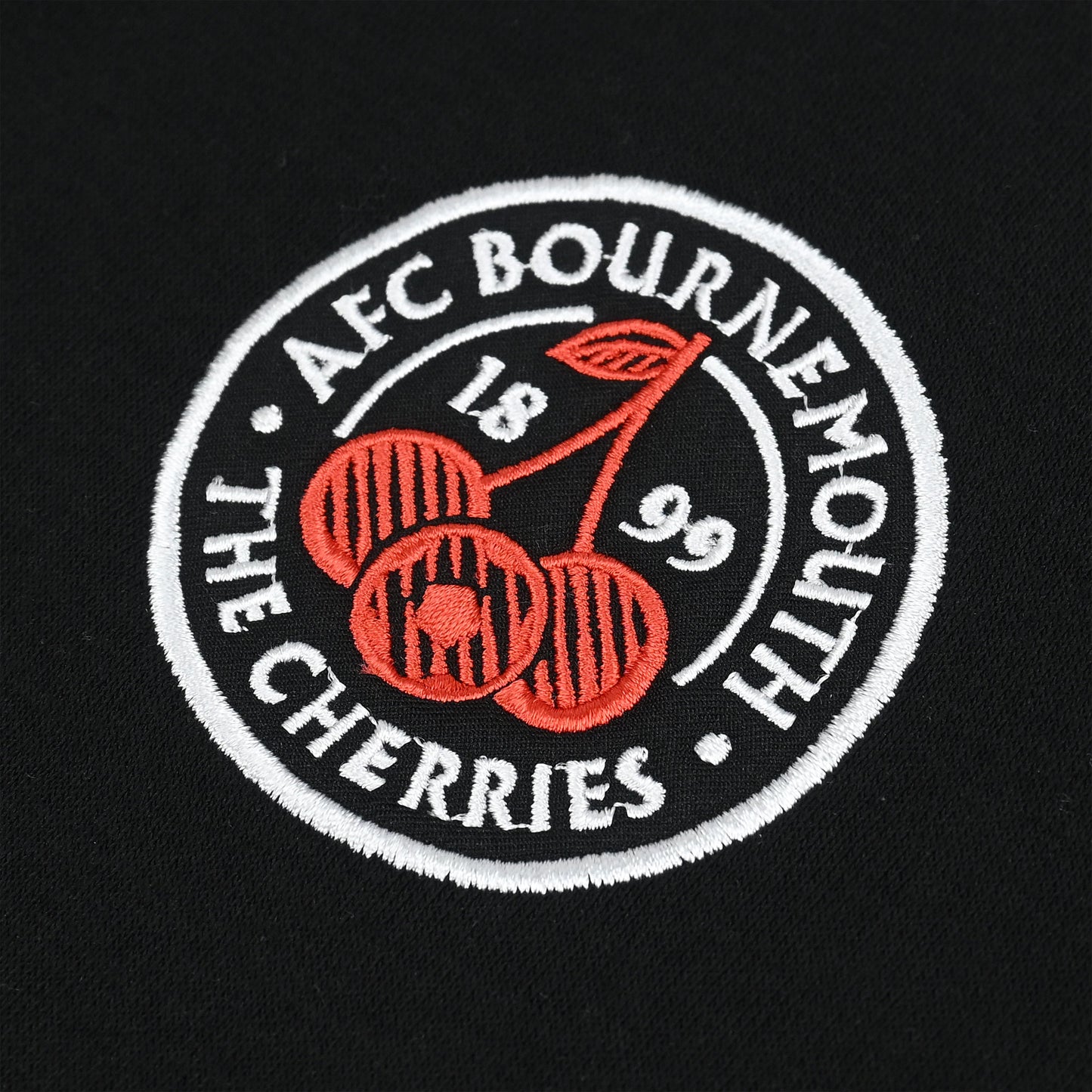 Premium Cherries Relaxed Sweat - Black