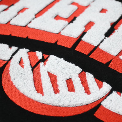 Premium Cherries Varsity Jacket - Black