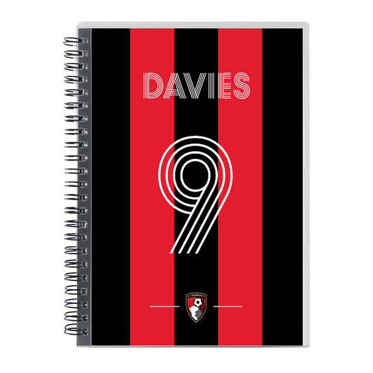 Personalised Notebook - Shirt Back