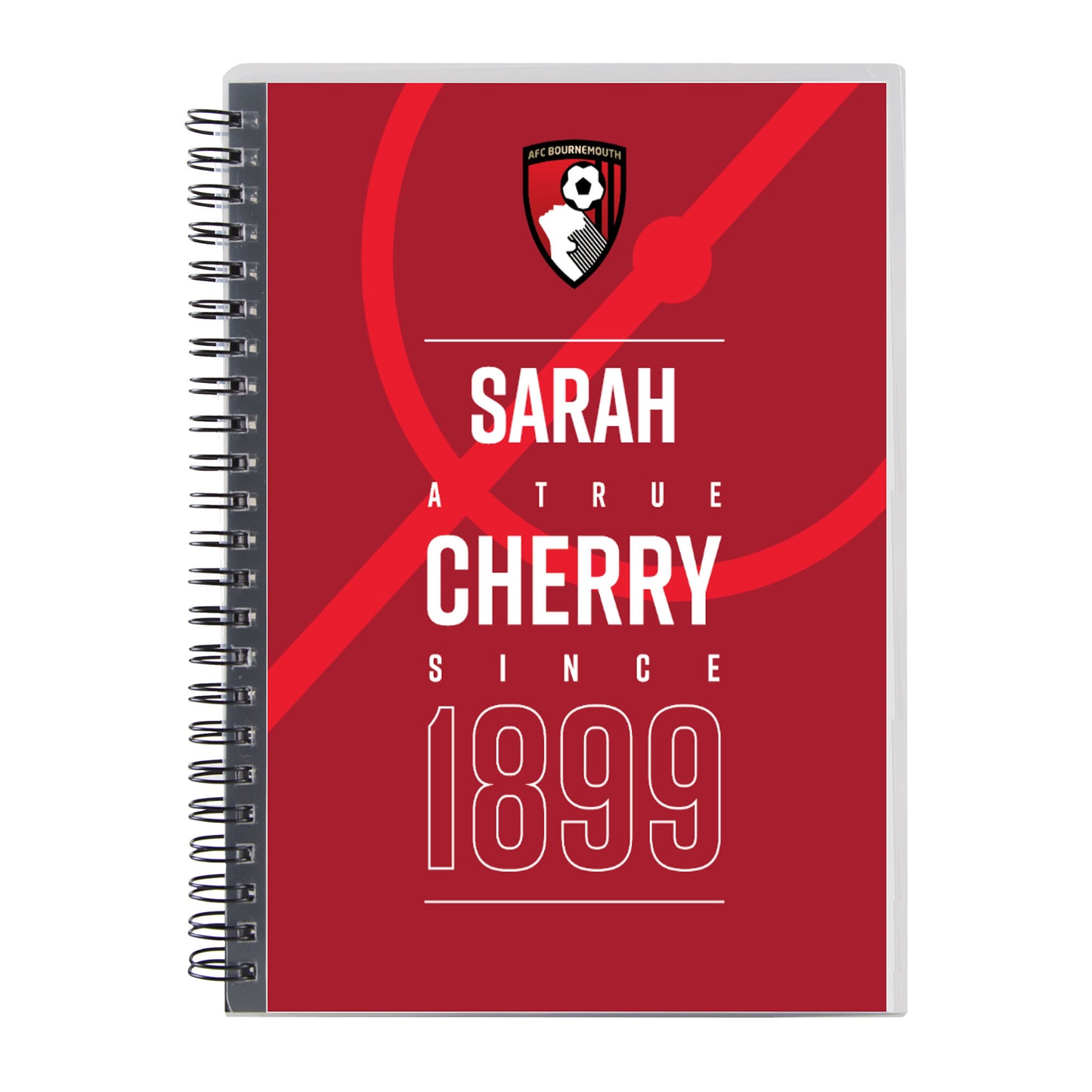 Personalised Notebook - True Cherry