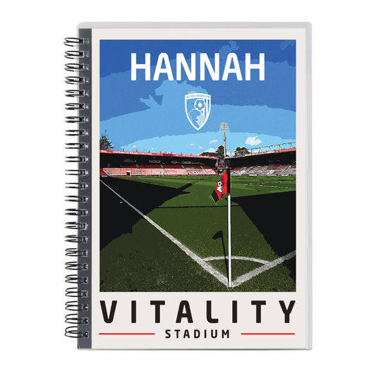 Personalised Notebook - Daytime Pitch