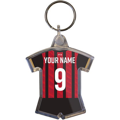 Personalised Kit Keyring - Home Shirt
