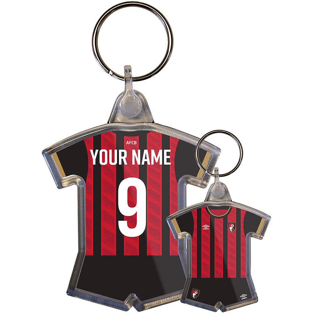 Personalised Kit Keyring - Home Shirt