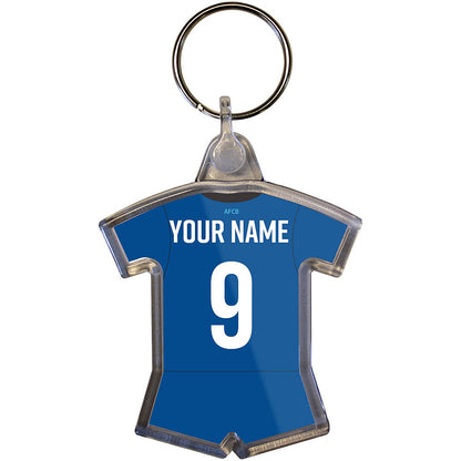 Personalised Kit Keyring - Away Shirt