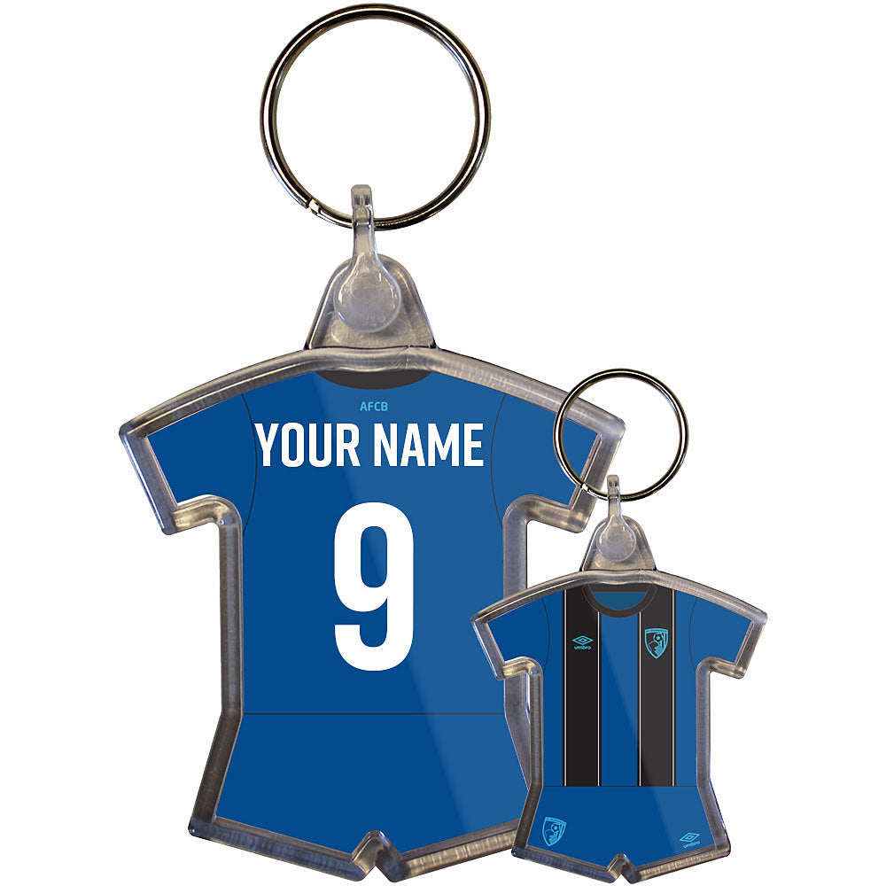 Personalised Kit Keyring - Away Shirt