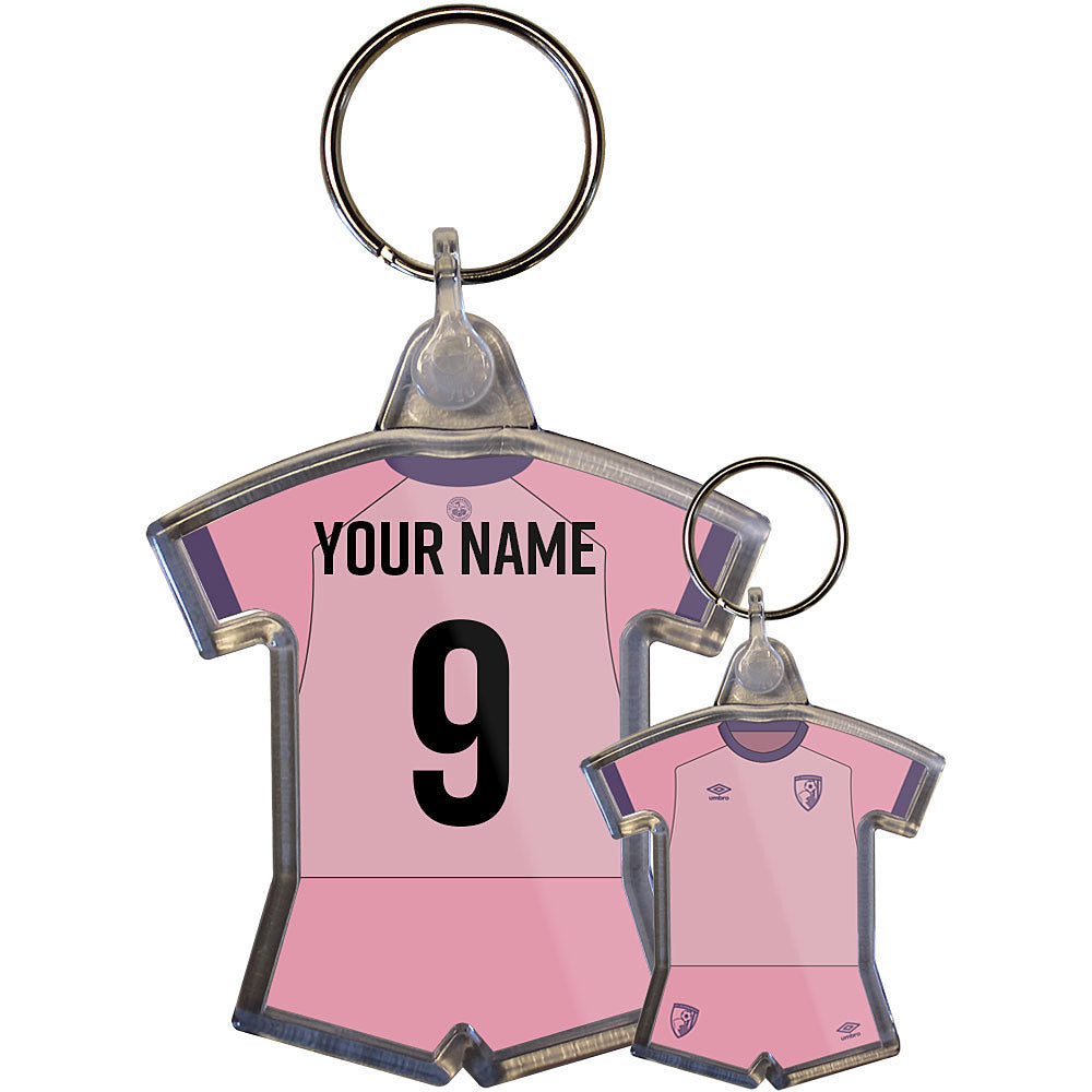Personalised Kit Keyring - Third Shirt