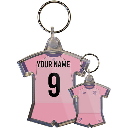 Personalised Kit Keyring - Third Shirt