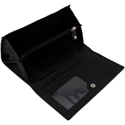 Herringbone Purse - Black / Grey