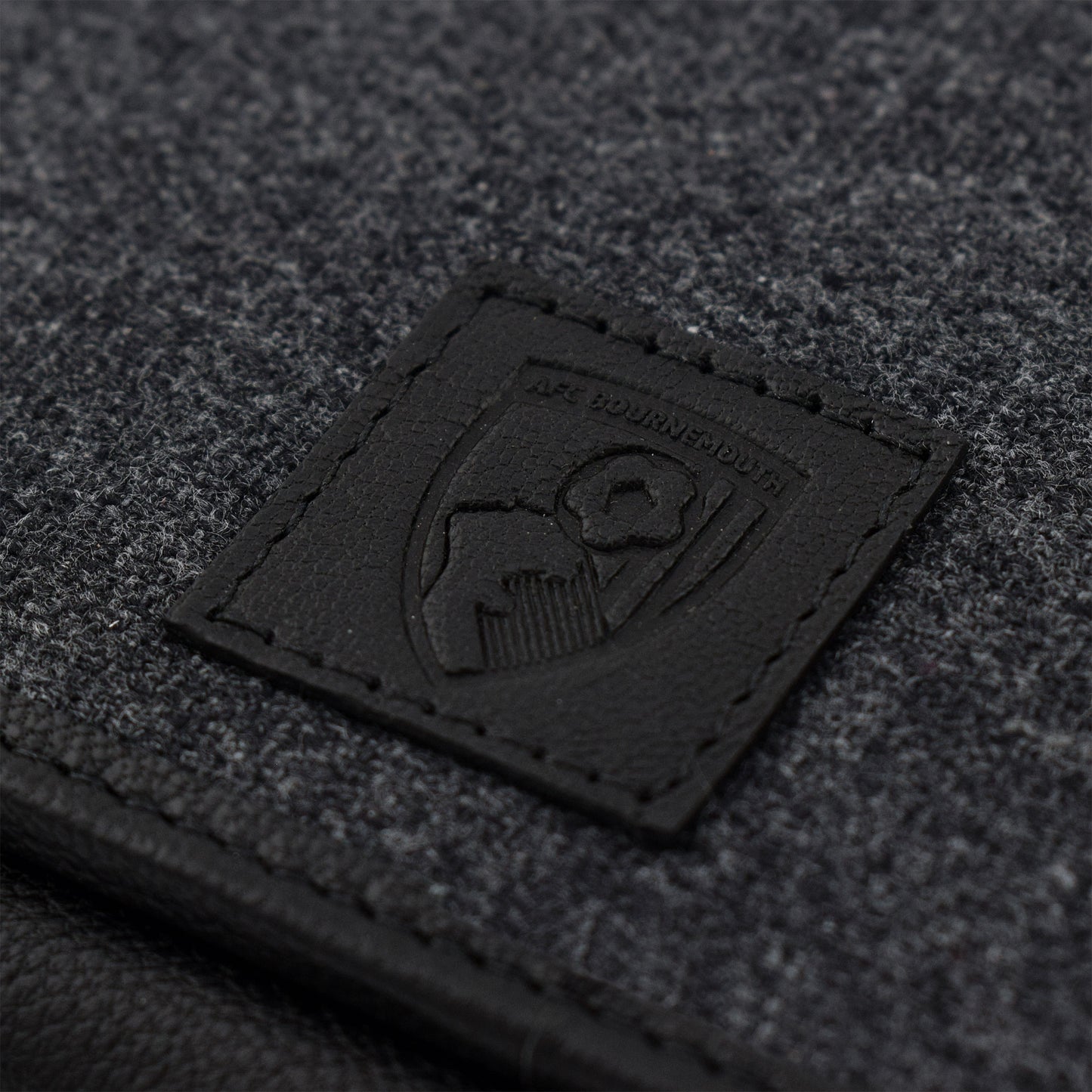 Herringbone Purse - Black / Grey