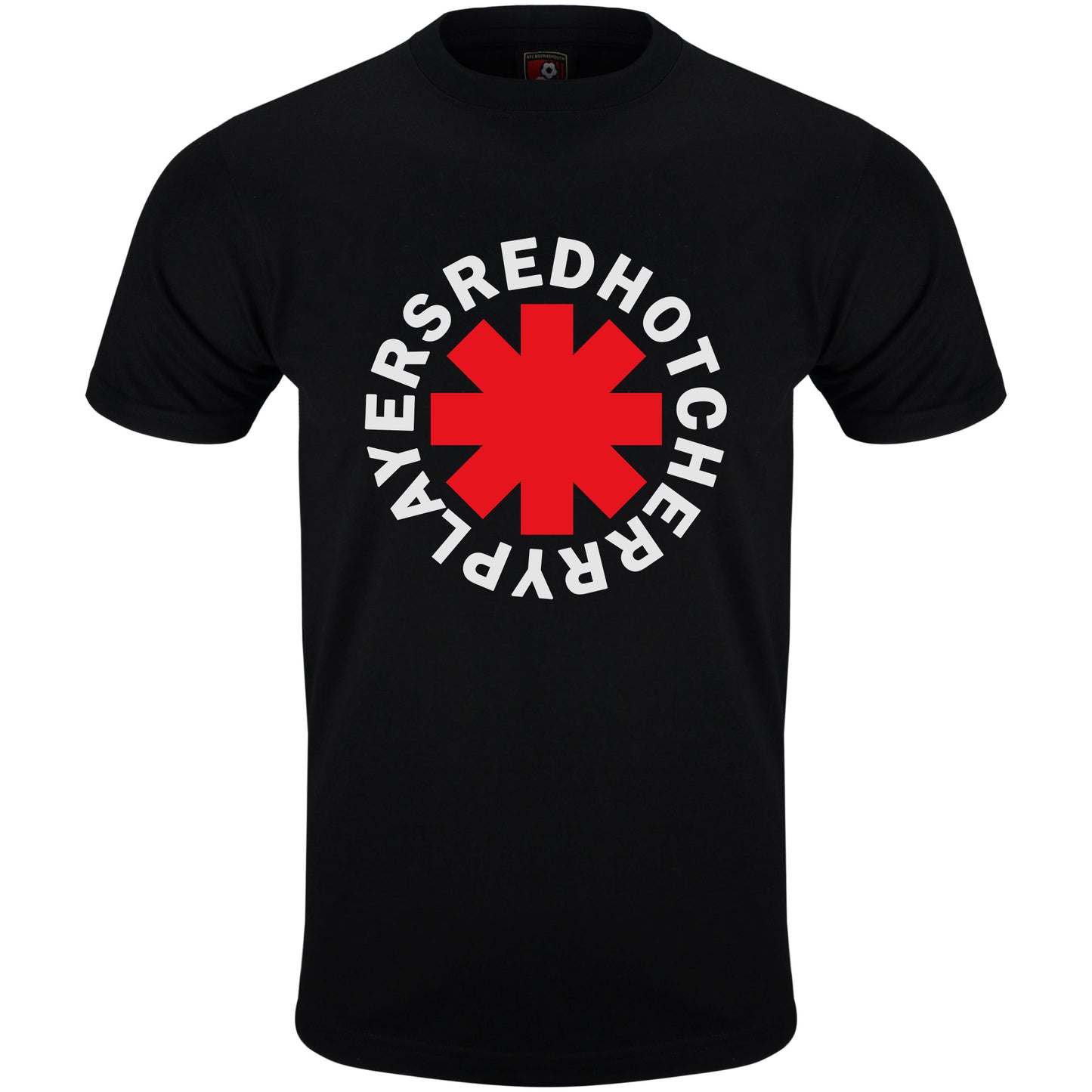 Adults Red Hot Cherry Players T Shirt - Black