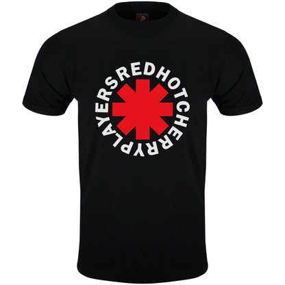 Adults Red Hot Cherry Players T Shirt - Black