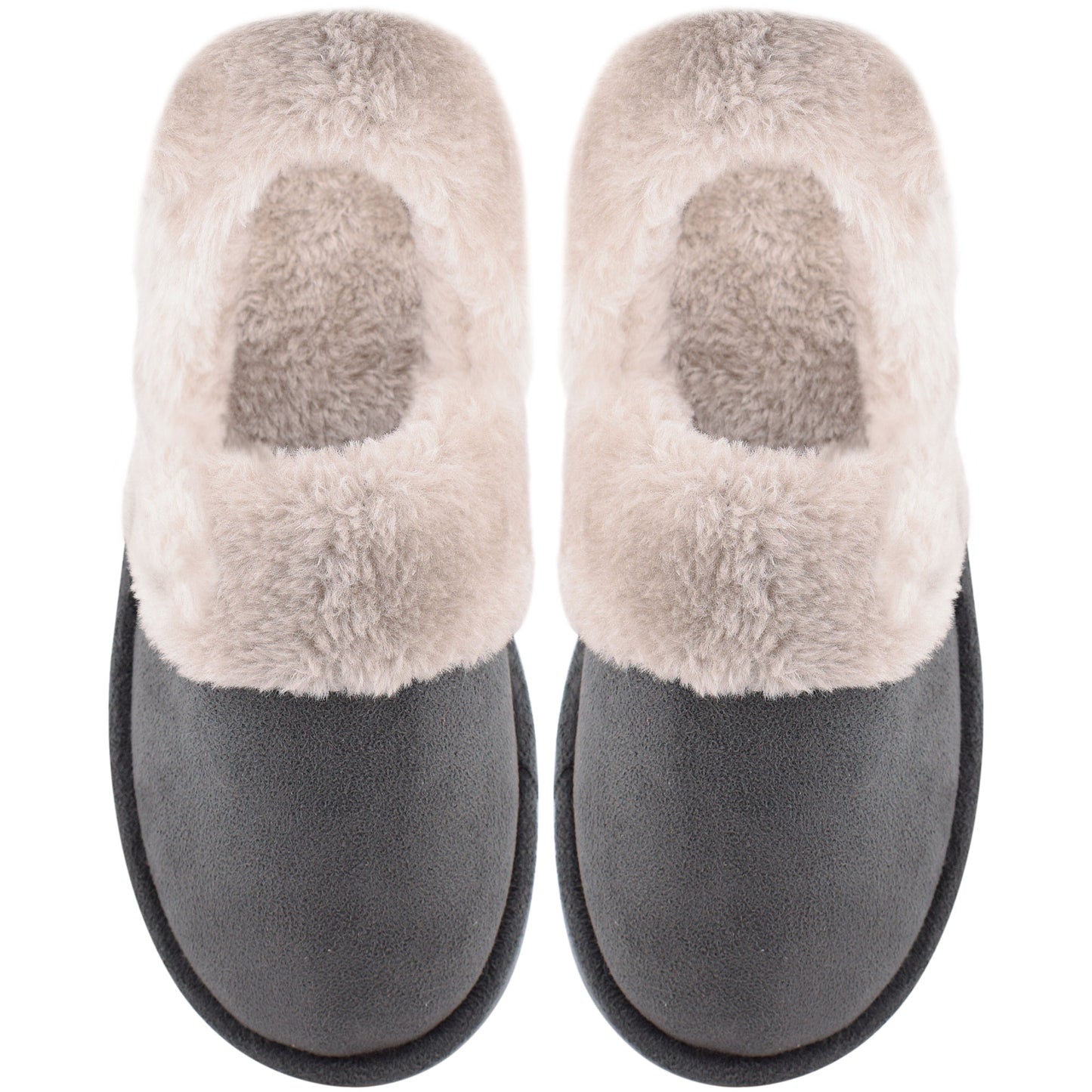 Womens Bootee Slippers - Grey