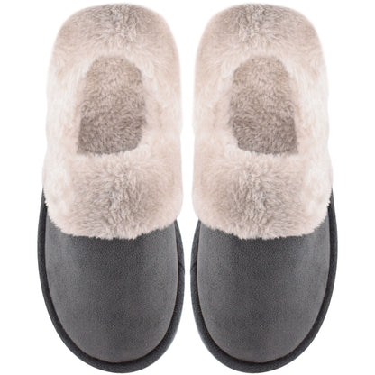 Womens Bootee Slippers - Grey