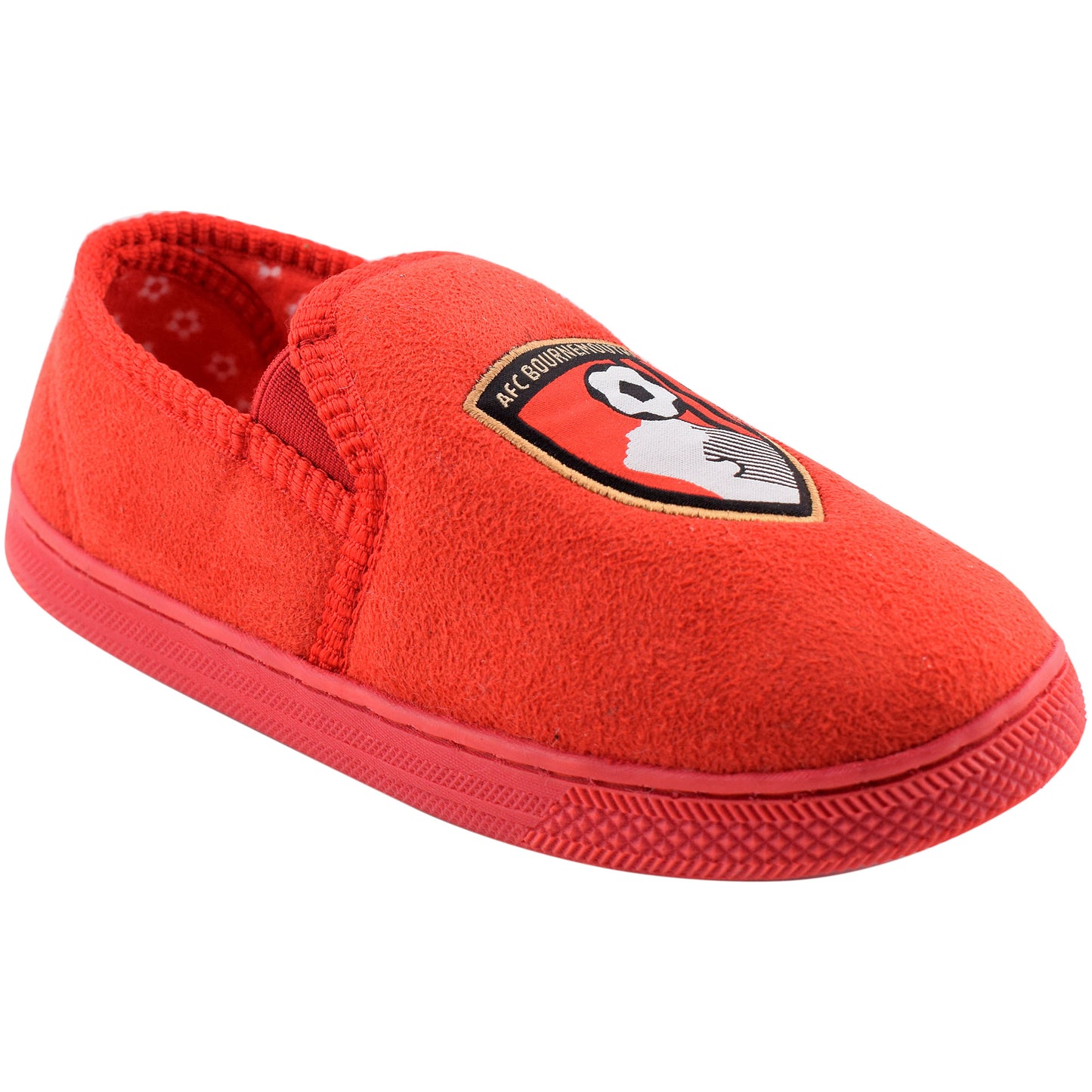 Kids Crest Slippers - Red