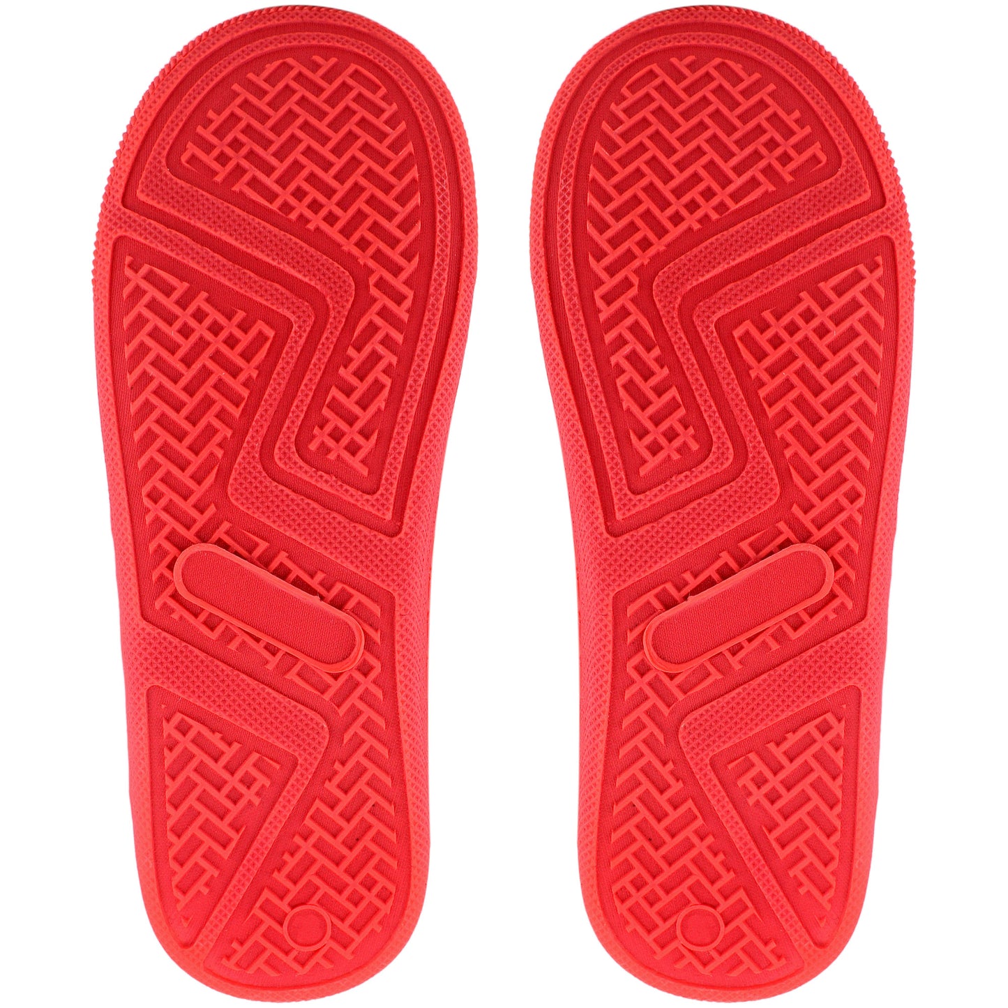 Kids Crest Slippers - Red