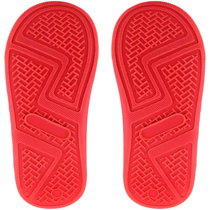 Toddlers Mascot Slippers - Red