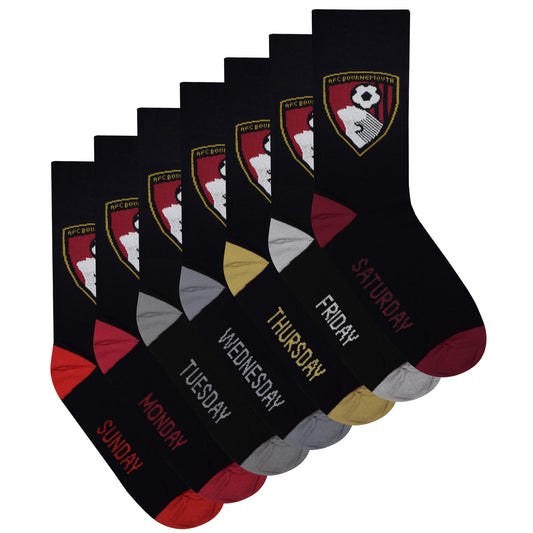Days Of The Week Socks - 7 Pack