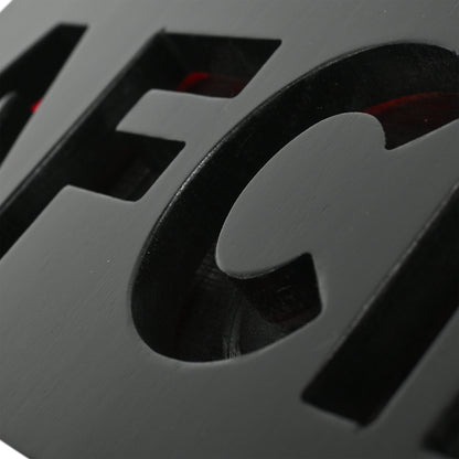 Wooden AFCB LED Shelf Sign