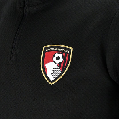 Adults Stourwood 1/4 Zip Top - Black