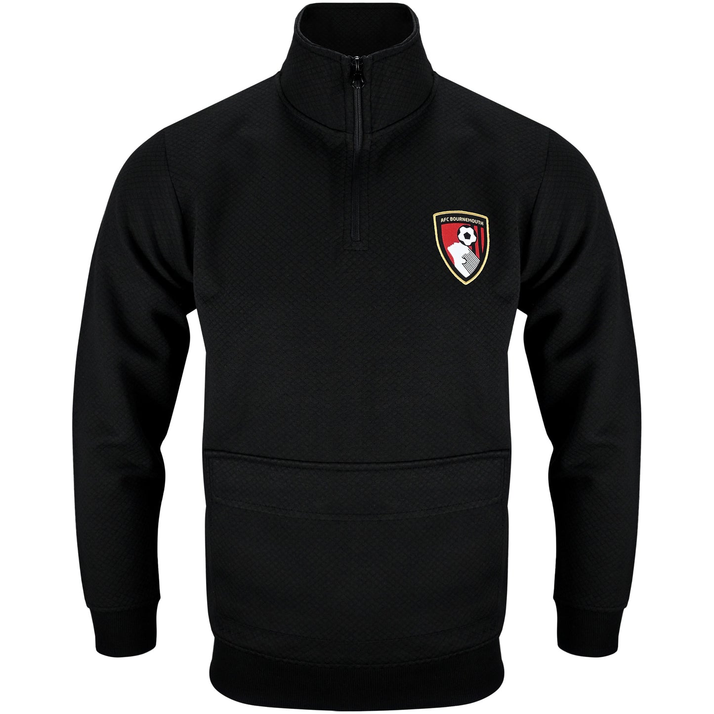 Adults Stourwood 1/4 Zip Top - Black