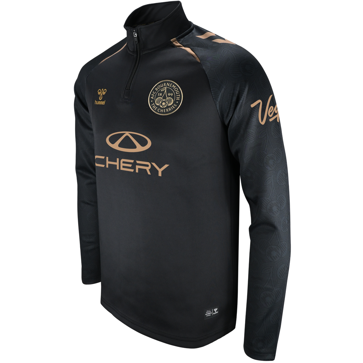 Adult Third Matchday Half Zip 26/27 - Black