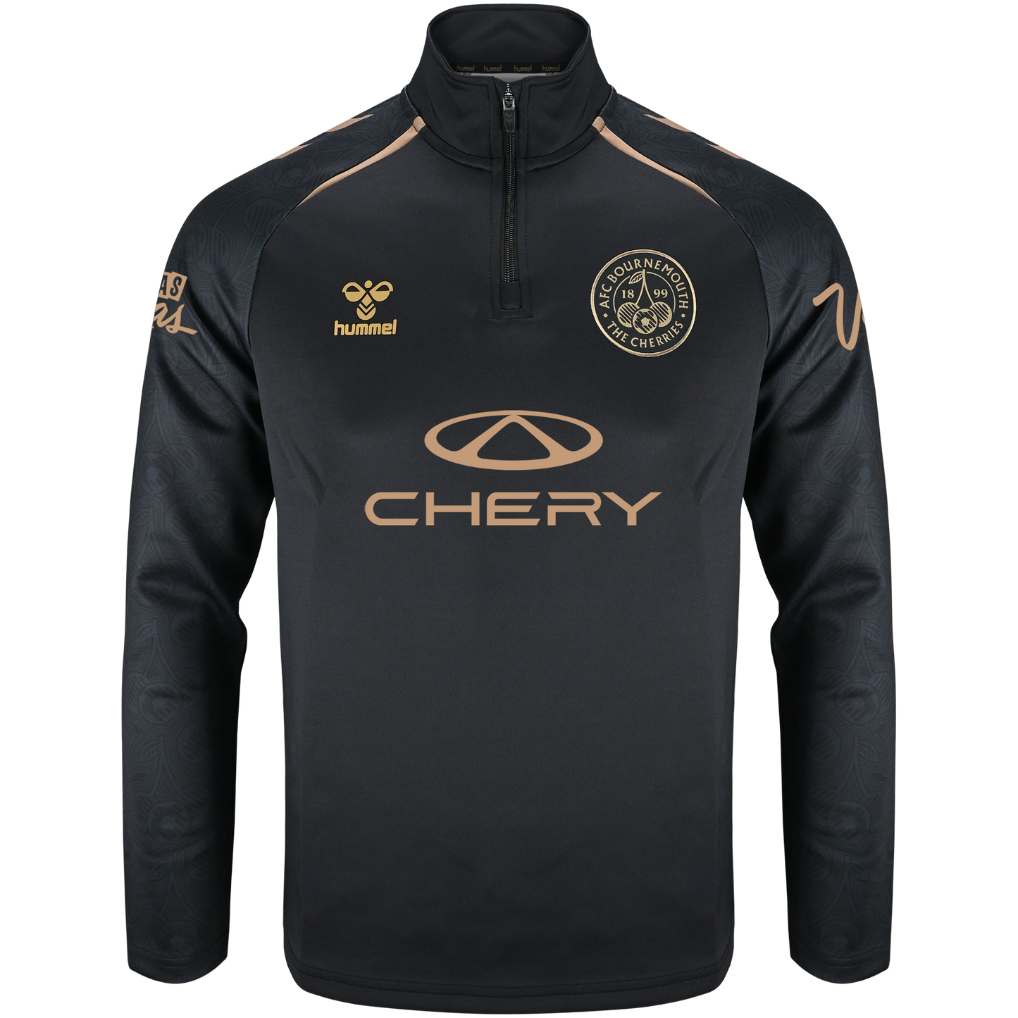Adult Third Matchday Half Zip 26/27 - Black
