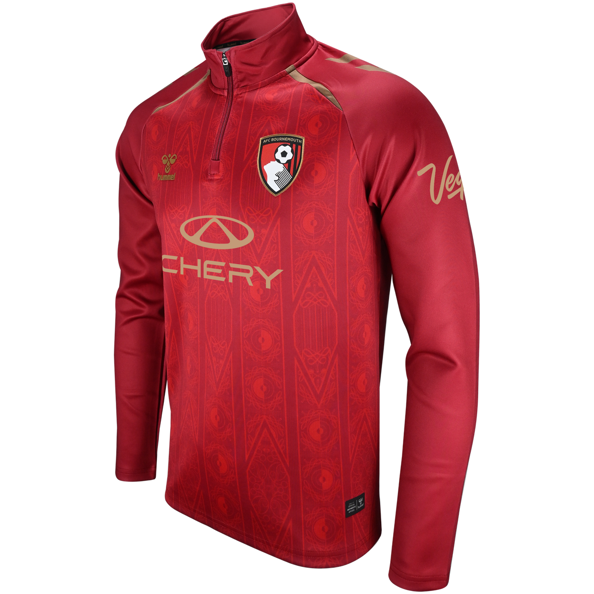 Kids Home Matchday Half Zip 26/27 - Red