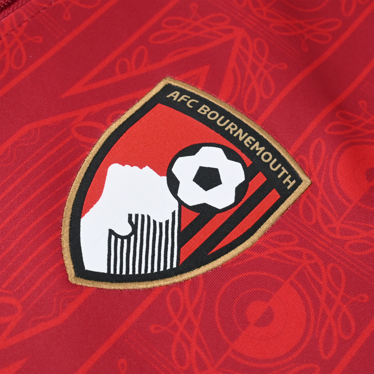 Kids Home Matchday Half Zip 26/27 - Red