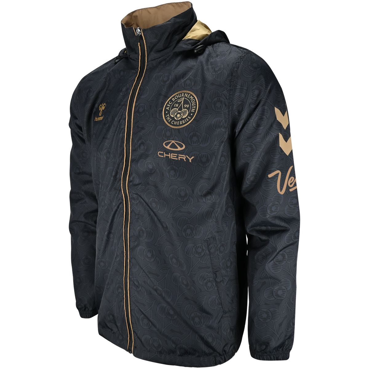 Adult Third Matchday Rain Jacket 26/27 - Black