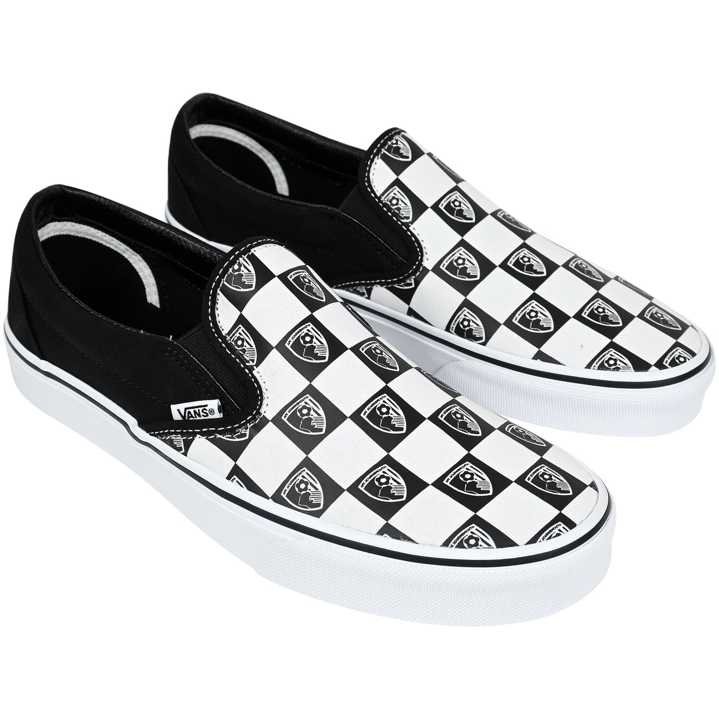 VANS x AFCB Classic Slip-On Trainers - White / Black