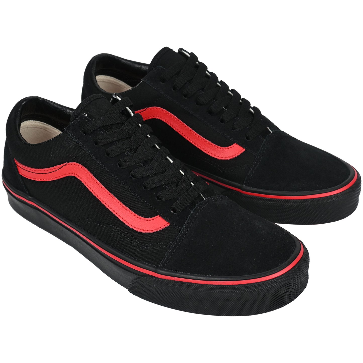 VANS x AFCB Old Skool Trainers - Black / Red