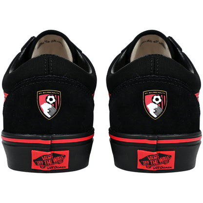 VANS x AFCB Old Skool Trainers - Black / Red