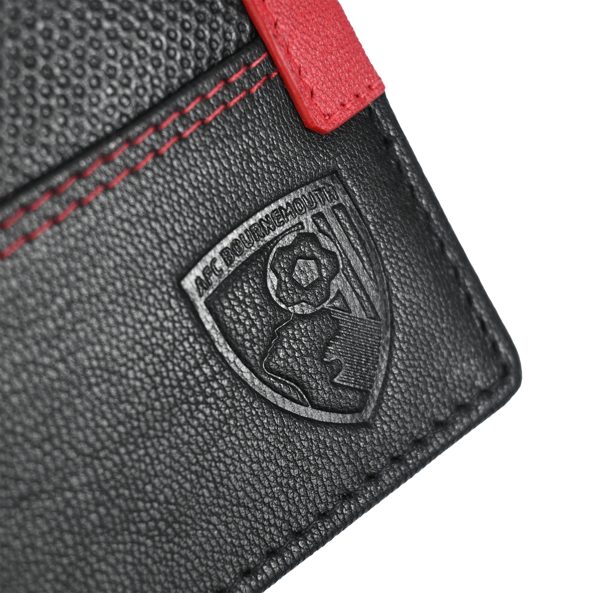 Moto Leather Wallet - Black