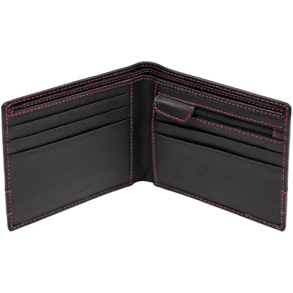 Leather Signature Wallet - Black